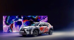 LEXUS ZAPREZENTOWAŁ PIERWSZY WYTATUOWANY SAMOCHÓD