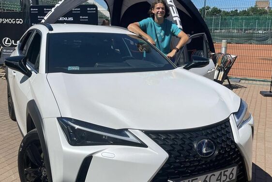 Tomasz Berkieta Lexus Tennis Talents by Legia