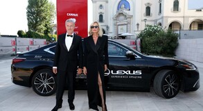 Renato De Maria and Isabella Ferrari 