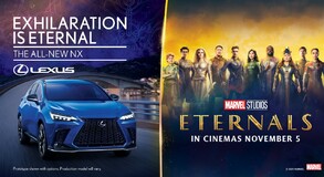 Újra együtt a Marvel és a Lexus az Örökkévalók című filmben