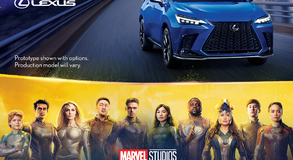 Újra együtt a Marvel és a Lexus az Örökkévalók című filmben