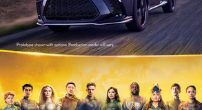 Újra együtt a Marvel és a Lexus az Örökkévalók című filmben