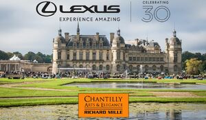 Lexus oslávi 30. výročie svojho vzniku na prehliadke Chantilly Arts & Elegance Richard Mille 2019