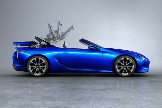 ÍGY KÉSZÜLT A LEXUS LC CONVERTIBLE TÖKÉLETES VÁSZONTETŐJE