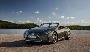 PŘEDSTAVENÍ MODELOVÉ ŘADY LC: NOVÝ LEXUS LC 500 CONVERTIBLE                A LEXUS LC COUPE MODEL 2021