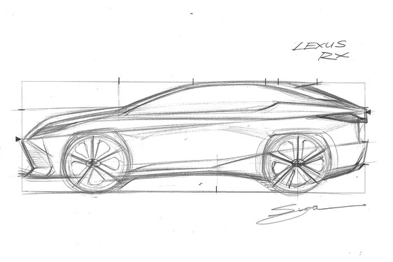 LEXUS CREATES: SZKICOWANIE