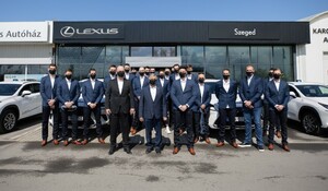 Folytatódik a MOL-Pick Szeged kézilabdacsapat és a Lexus együttműködése 