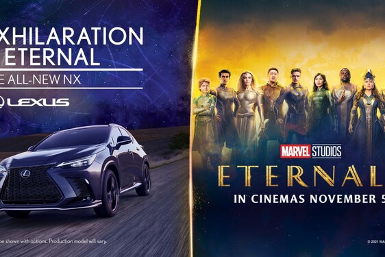 KUMAIL NANJIANI ÚČINKUJE V NOVOM SPOTE „ETERNALS“ OD SPOLOČNOSTI LEXUS A ŠTÚDIÍ MARVEL