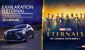 LEXUS SE SPOJIL S MARVEL STUDIOS V RÁMCI NOVÉHO FILMU ETERNALS