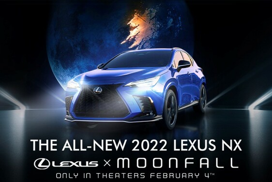 LEXUS NX RAZEM Z GWIAZDAMI KINA W NOWYM FILMIE „MOONFALL”