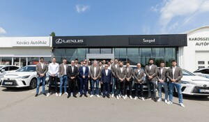 Folytatódik a Lexus és az OTP Bank - Pick Szeged kézilabdacsapat együttműködése