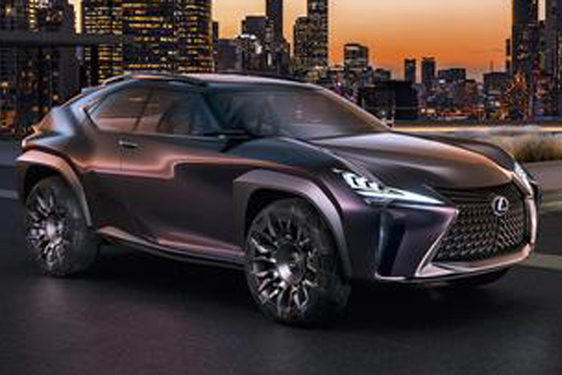 Lexus UX samochód koncepcyjny premiera podczas 2016 Paris Motor Show 