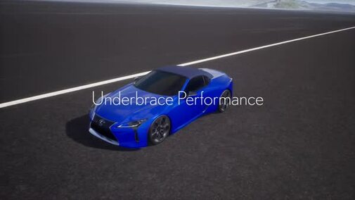 Video vystuzenie karoserie LC 500 CV