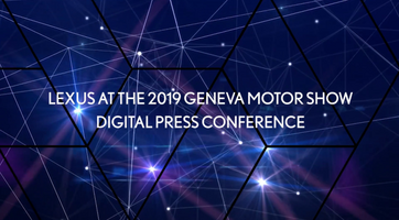 Lexus Press Conference Geneva 2019