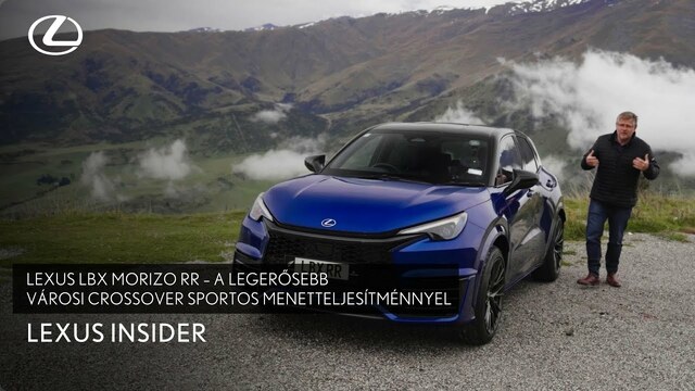 Lexus LBX Morizo RR – a legerősebb városi crossover sportos menetteljesítménnyel | Lexus Insider 