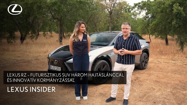 Lexus RZ – futurisztikus SUV három hajtáslánccal és innovatív kormányzással | Lexus Insider