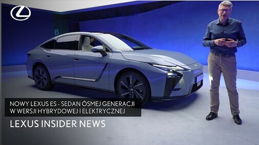 Nowy Lexus ES - sedan ósmej generacji w wersji hybrydowej i elektrycznej | Lexus Insider News