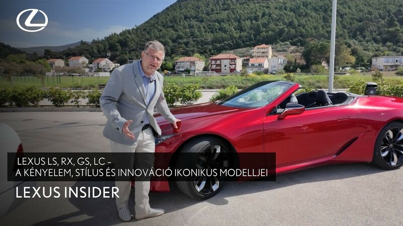 Lexus LS, RX, GS, LC – a kényelem, stílus és innováció ikonikus modelljei | Lexus Insider #15