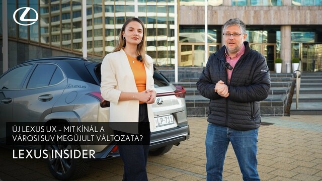 Új Lexus UX – Mit kínál a városi SUV megújult változata? | Lexus Insider