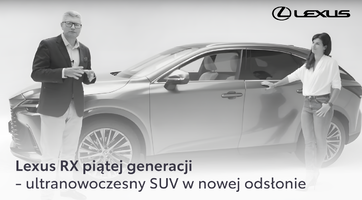 Lexus RX piątej generacji - ultranowoczesny SUV w nowej odsłonie
