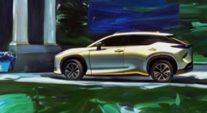 Lexus RX i Lexus RZ na obrazach stworzonych w technologii Generative AI