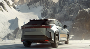 Lexus RX i Lexus RZ na obrazach stworzonych w technologii Generative AI
