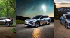 Lexus RX i Lexus RZ na obrazach stworzonych w technologii Generative AI