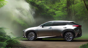 Lexus RX i Lexus RZ na obrazach stworzonych w technologii Generative AI