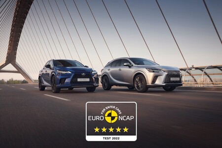 NOWY LEXUS RX ZDOBYŁ MAKSYMALNE 5 GWIAZDEK W TESTACH BEZPIECZEŃSTWA EURO NCAP
