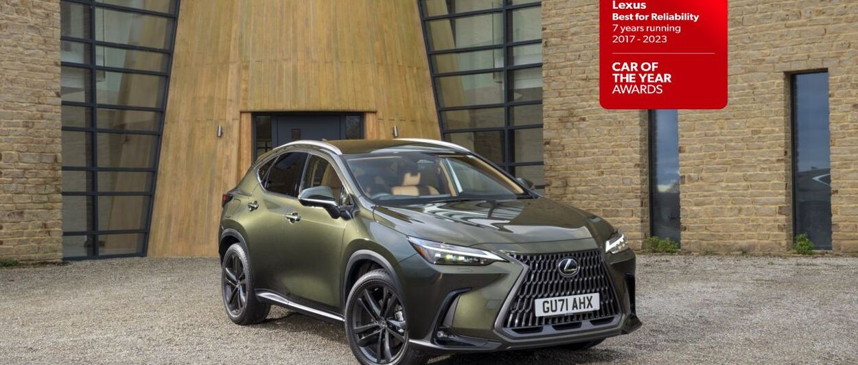 LEXUS PO RAZ SIÓDMY NAJBARDZIEJ NIEZAWODNĄ MARKĄ W WIELKIEJ BRYTANII