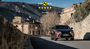 Lexus RZ 5 star Euro NCAP