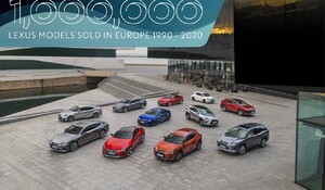 Lexus pobił rekord miliona samochodów sprzedanych w Europie