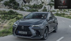 Rangos biztonsági díjat kapott a vadonatúj Lexus NX