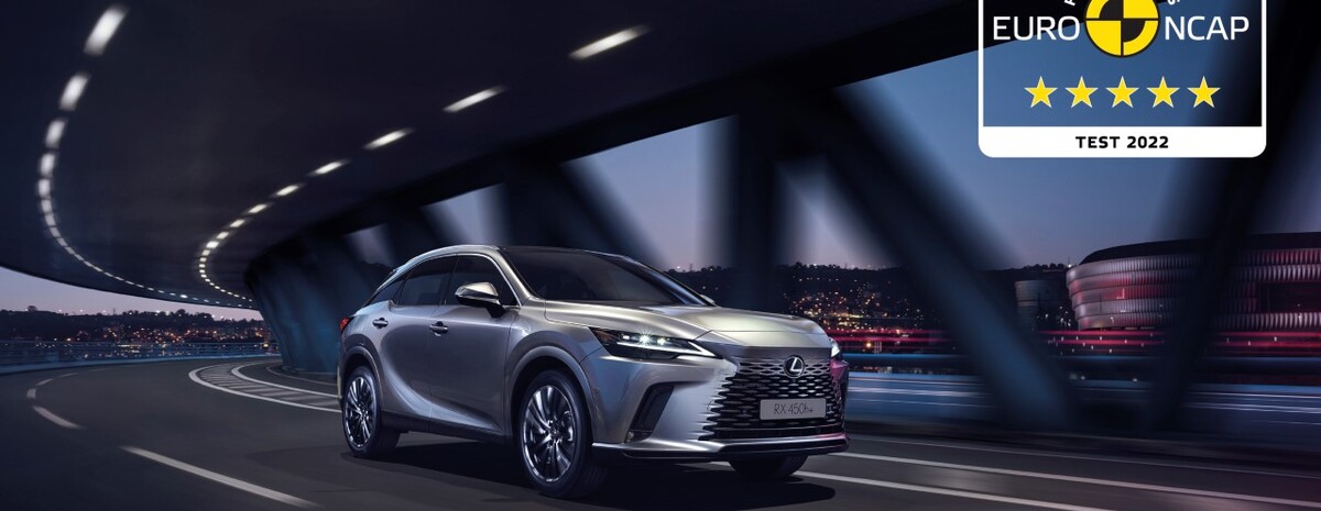 ÚPLNE NOVÝ LEXUS RX PRINÁŠA PÄŤHVIEZDIČKOVÚ BEZPEČNOSŤ