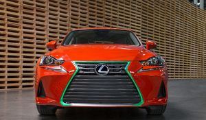 Lexus IS na ostro w Los Angeles
