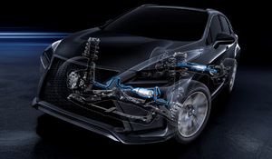 Lexus RX - rewelacyjne zawieszenie