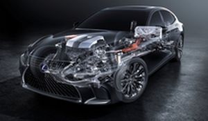 VIACFÁZOVÝ HYBRIDNÝ SYSTÉM LEXUS V NOVOM VLAJKOVOM SEDANE LS 500H