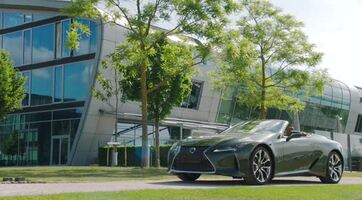 2021 Lexus LC500 Convertible B-Roll Static