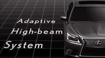 2012 Lexus LS Adaptive High Beam System