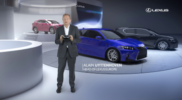 Lexus wprowadza przełomowy format konferencji prasowych podczas salonu samochodowego we Frankfurcie