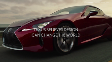 Lexus Design Award 2020 Finalist Announcement video 90s