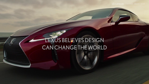 Lexus Design Award 2020 Finalist Announcement video 90s
