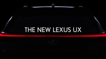 Lexus UX teaser