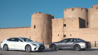 LEXUS LS 500h FOOTAGE