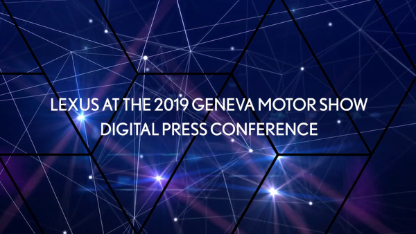 Lexus Press Conference Geneva 2019