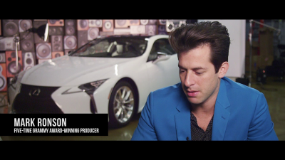 Lexus partnership with Mark Ronson Announcement - BTS Webisodic