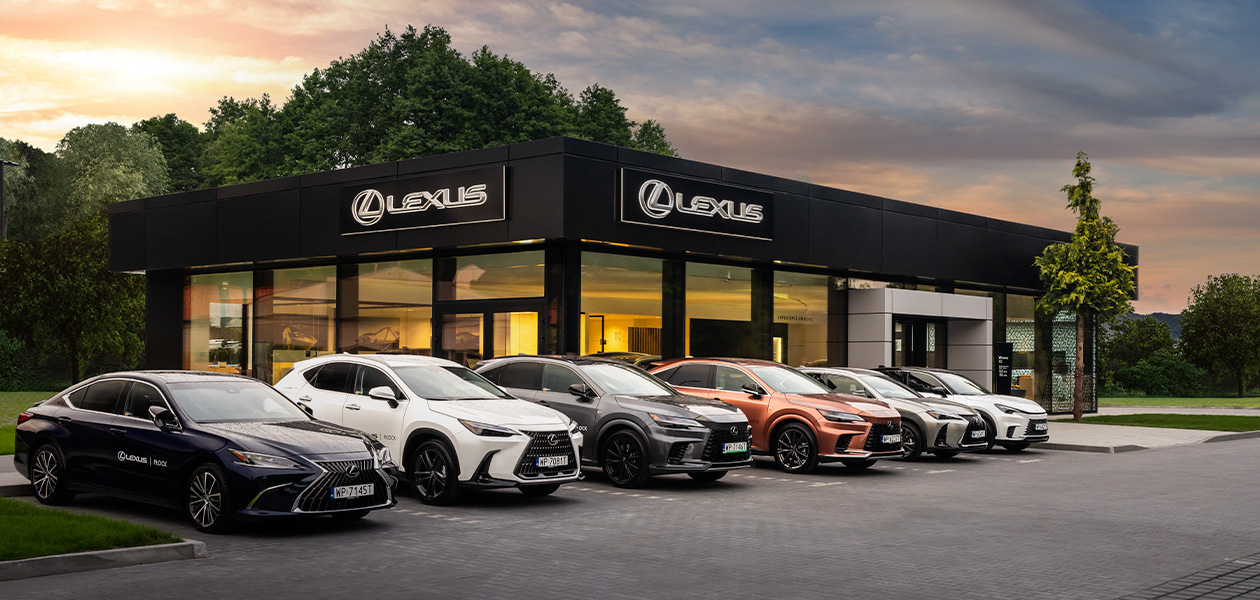 NOWY SALON LEXUSA W PŁOCKU. TO JUŻ 23. PRZEDSTAWICIELSTWO MARKI W POLSCE