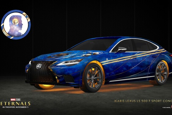 Lexus pokazał auta superbohaterów Marvel Studios’ “Eternals”