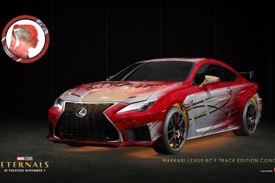 Lexus pokazał auta superbohaterów Marvel Studios’ “Eternals”