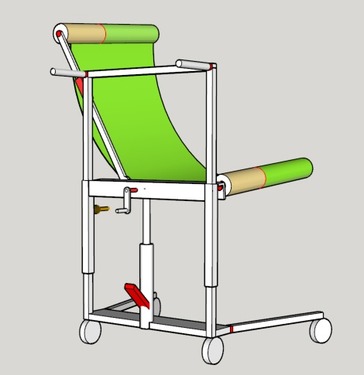 HAMMOCK WHEELCHAIR BY WONDALEAF